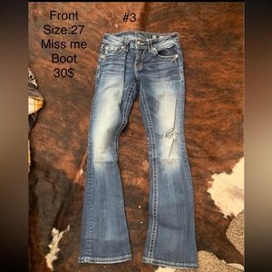 Miss me boot jean’s